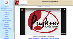 Desktop Screenshot of piuskoor.be